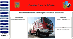 Desktop Screenshot of ff-biskirchen.de