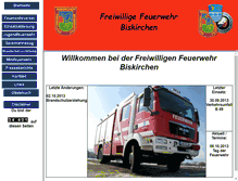 Tablet Screenshot of ff-biskirchen.de